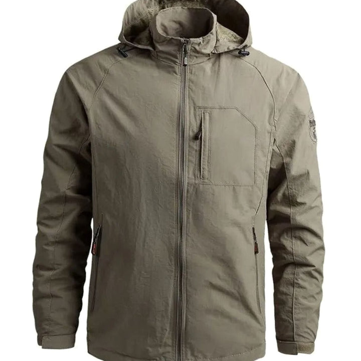 Men's Casual Long Sleeve Zip-Up Street Jacket