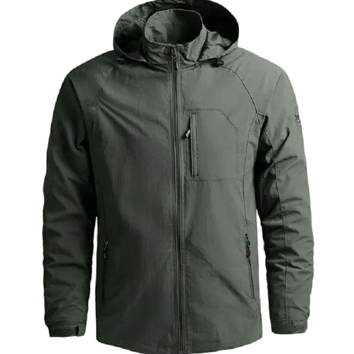 Men's Casual Long Sleeve Zip-Up Street Jacket