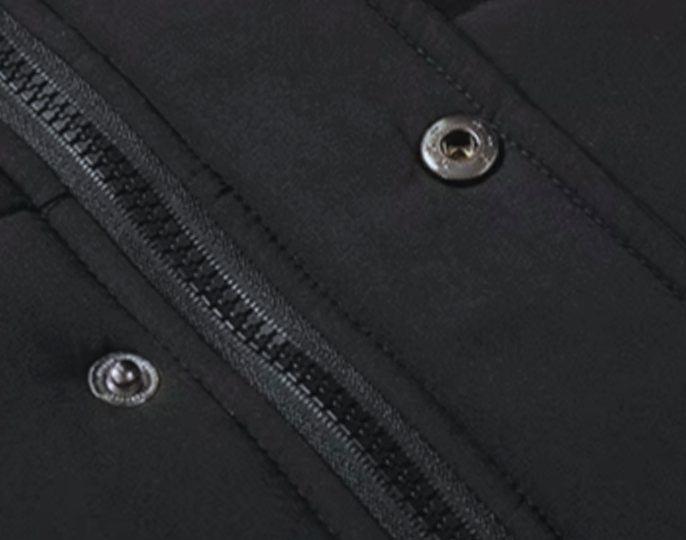 Men's Fur-Lined Hooded Heavy-Duty Winter Jackets
