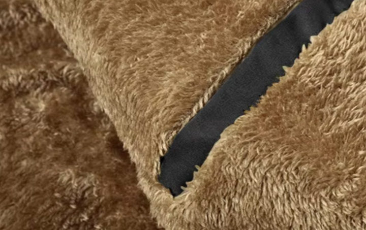 Men's Fur-Lined Hooded Heavy-Duty Winter Jackets