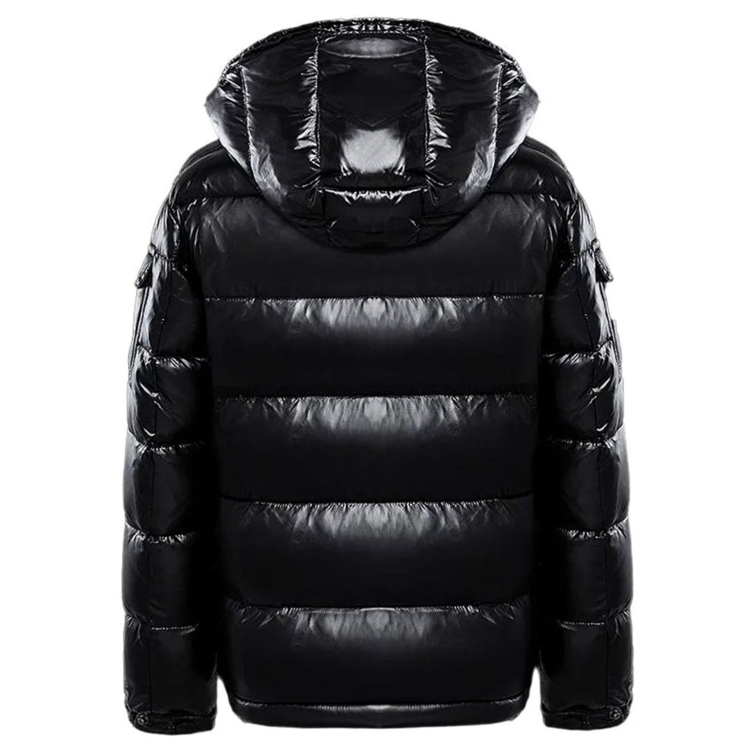 Men's Hooded Puffer Quilted Jacket Full-Zip Insulated
