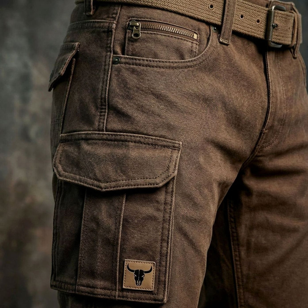 Men's Insulated Utility Cargo Pants Straight Leg