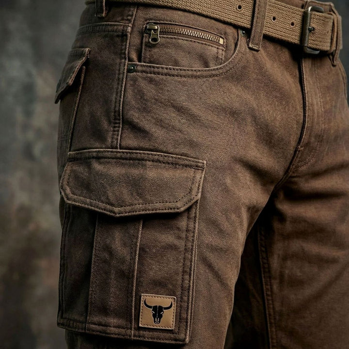Men's Insulated Utility Cargo Pants Straight Leg