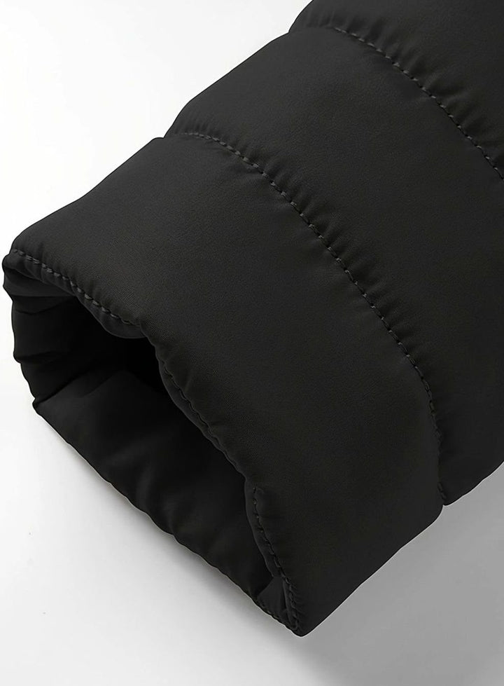 Men's Lightweight Quilted Puffer Zip-Up Jacket