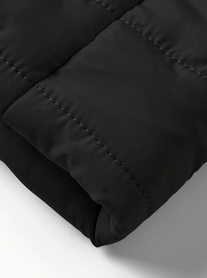 Men's Lightweight Quilted Puffer Zip-Up Jacket