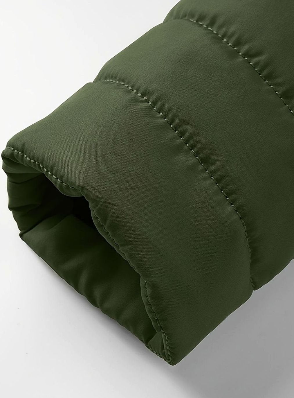 Men's Lightweight Quilted Puffer Zip-Up Jacket