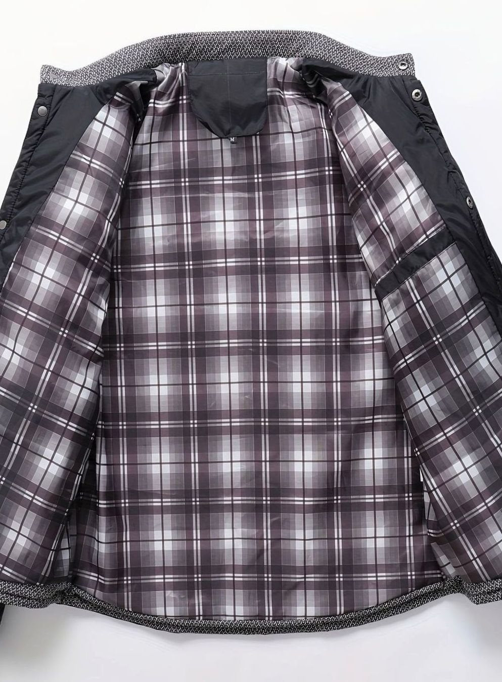 Men's Quilted Stand-Collar Lightweight Zip-Up Jacket