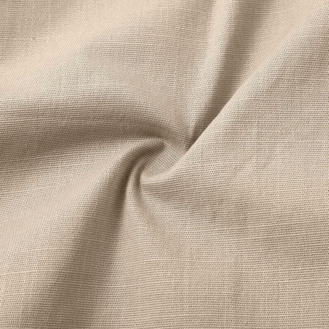 Men's Relaxed-Fit Drawstring Linen Shorts