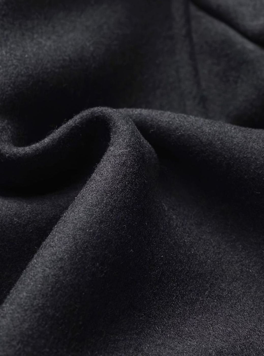 Men's Single-Breasted Wool Overcoat Tailored Lapel Coat