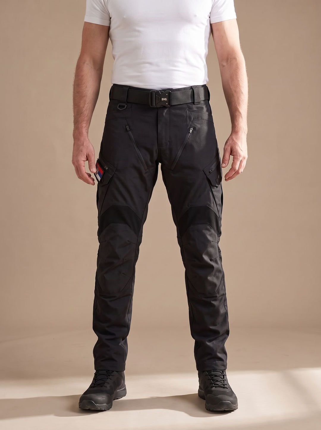 Men's Vulcan Waterproof Tactical Cargo Pants Multi-Pocket - Black