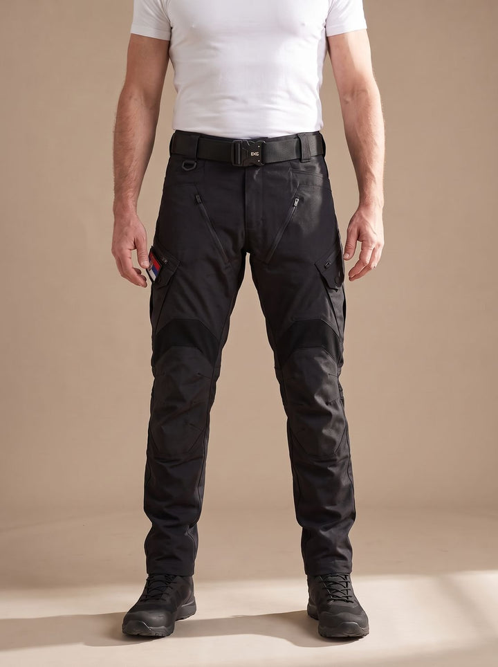 Men's Vulcan Waterproof Tactical Cargo Pants Multi-Pocket - Black