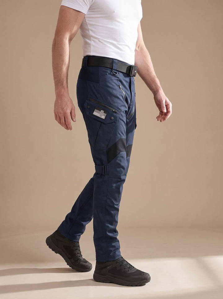 Men's Vulcan Waterproof Tactical Cargo Pants Multi-Pocket - Navy