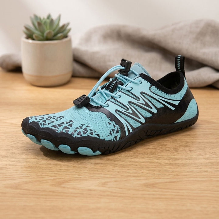 Men's Zero Drop Barefoot Running Shoes Wide Toe Box - Turquoise