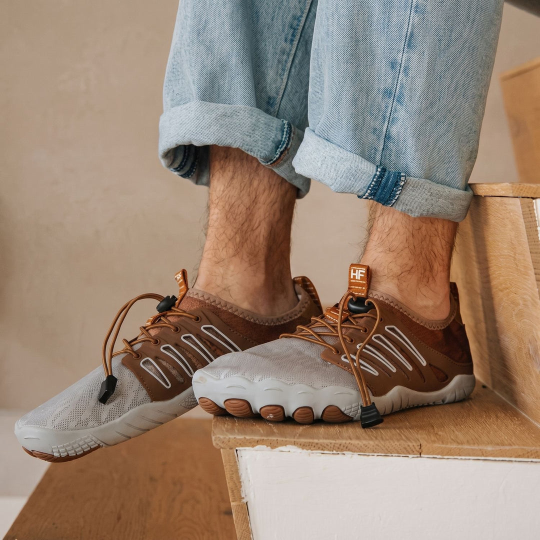 Unisex Minimalist Barefoot Sneakers Non-Slip Breathable Trail Shoes