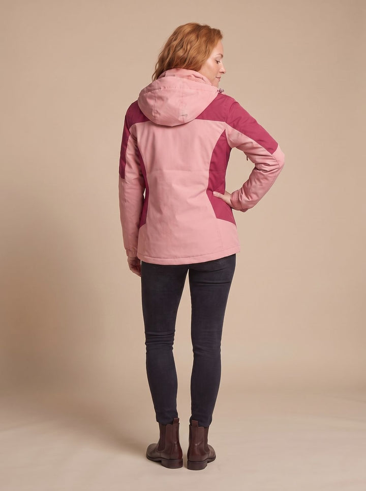 Women's 2-in-1 Hooded Softshell Fleece Outdoor Jacket