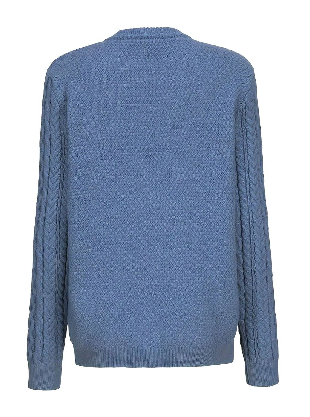 Women's Cable-Knit Button-Front Relaxed Cardigan Sweater