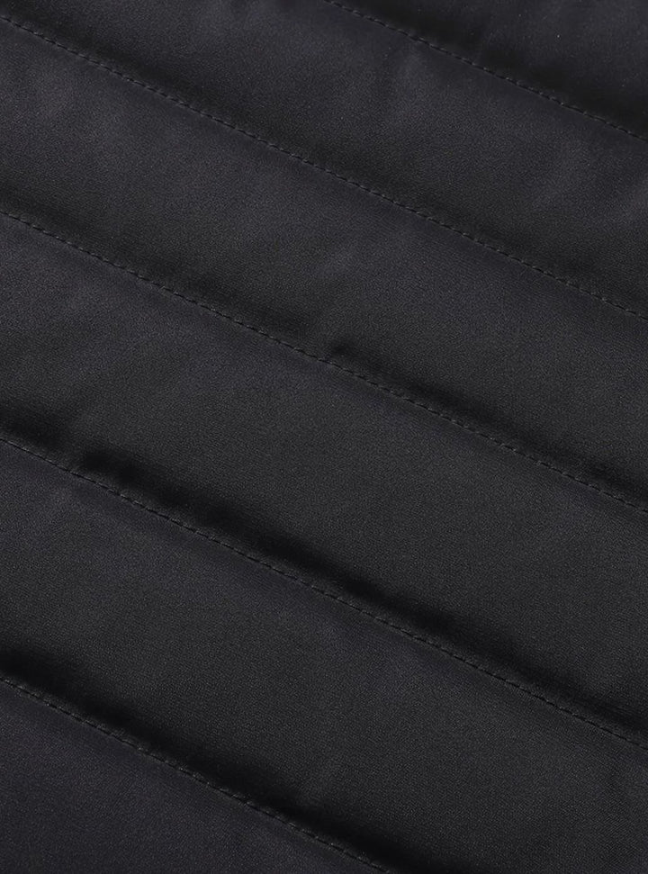 Women's Fleece-Lined Hooded Quilted Puffer Jacket