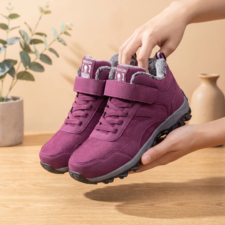 Women's Fleece-Lined Orthopedic Winter Ankle Snow Boots