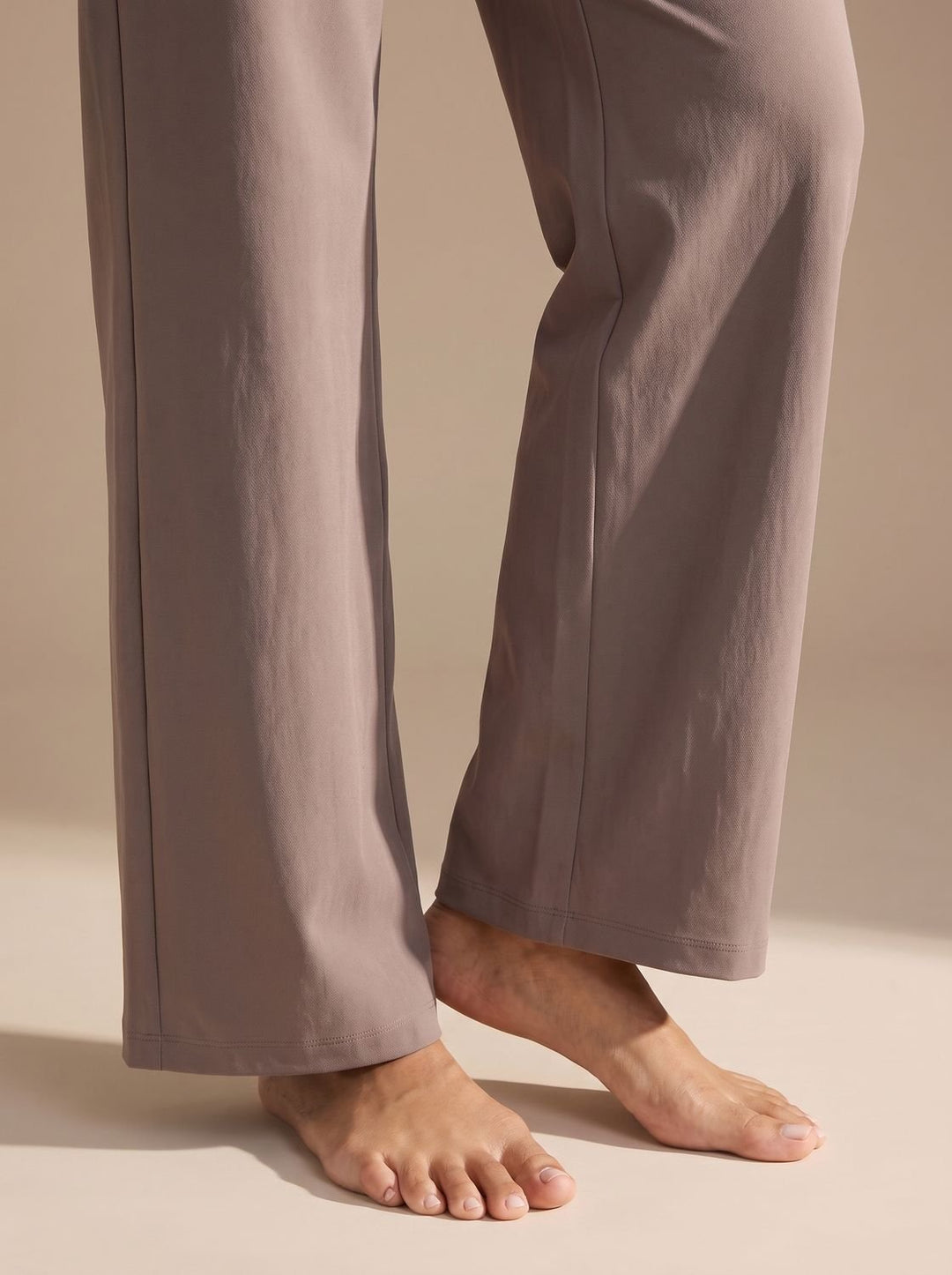 Women's High-Waist Dressy Wide-Leg Trousers with Pockets