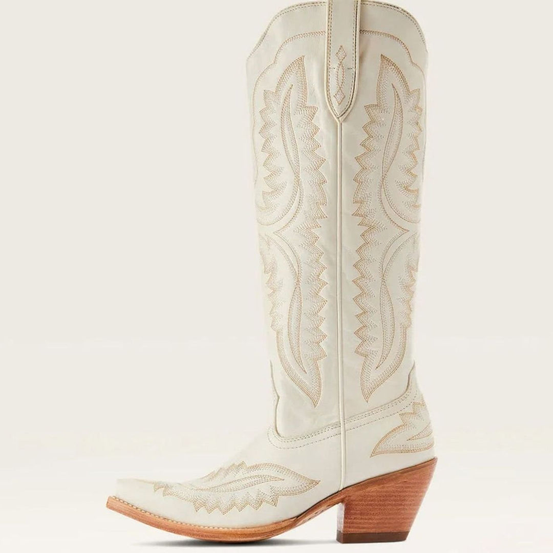 Women's Knee-High Embroidered Pointed-Toe Western Cowboy Boots