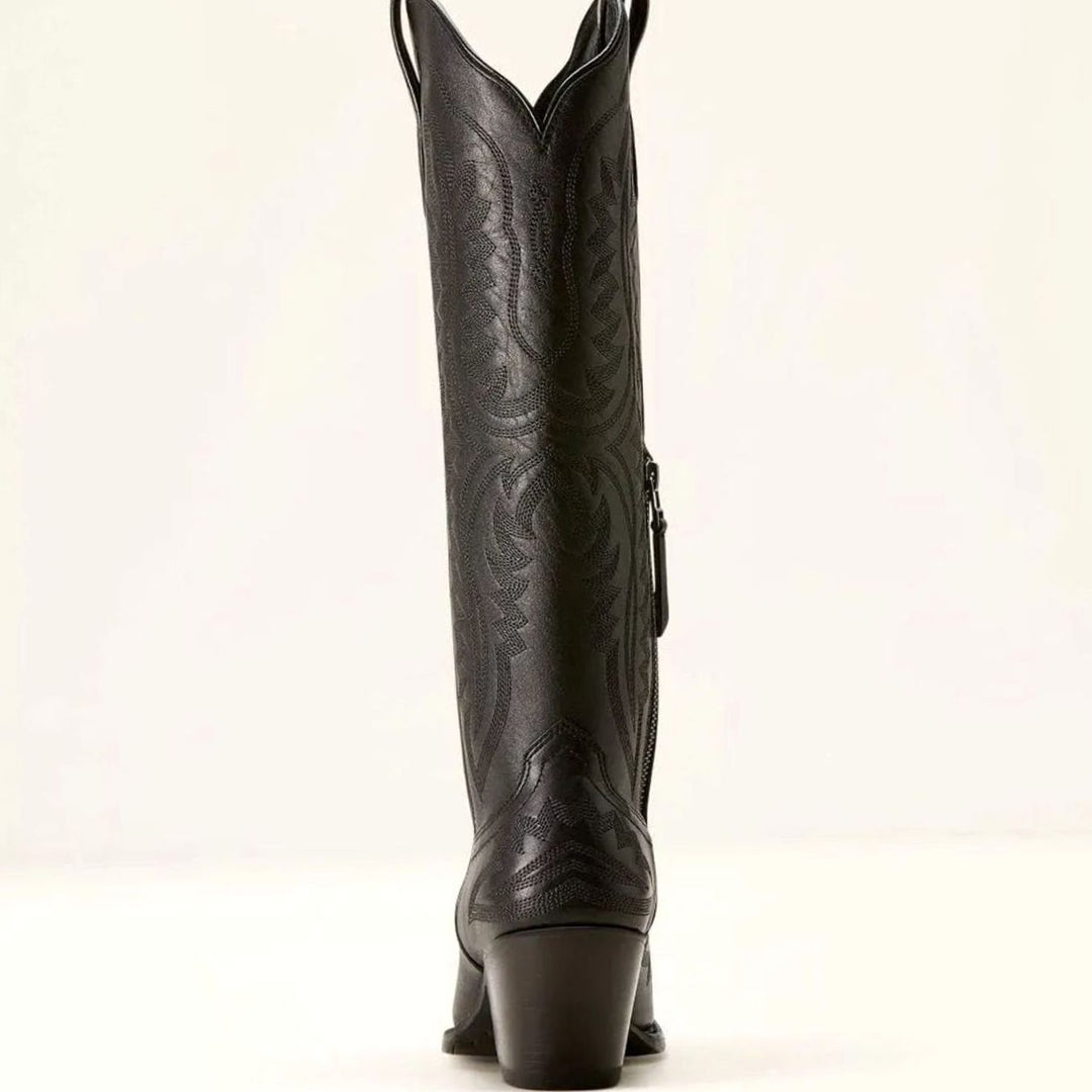 Women's Knee-High Embroidered Pointed-Toe Western Cowboy Boots