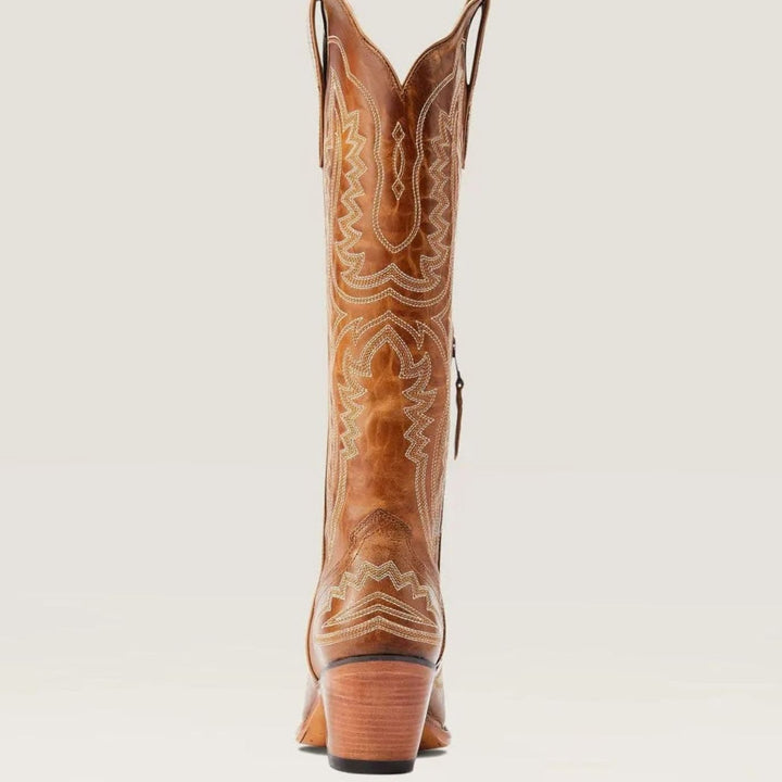 Women's Knee-High Embroidered Pointed-Toe Western Cowboy Boots
