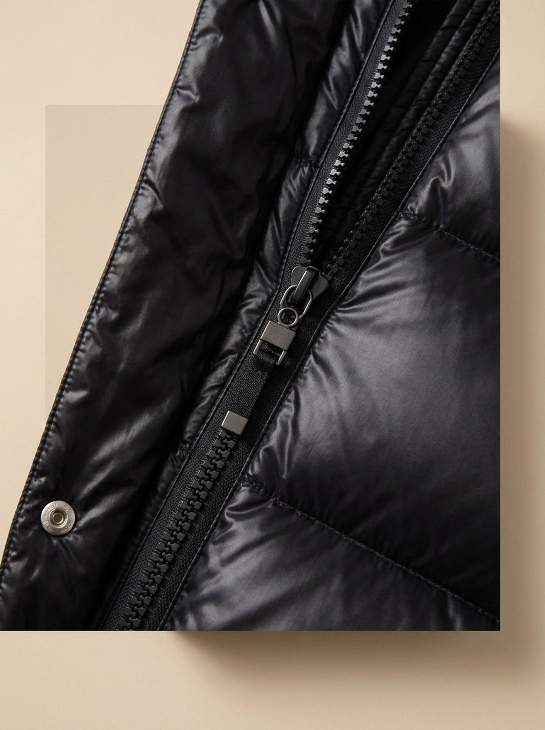 Women's Longline Quilted Hooded Puffer Jacket
