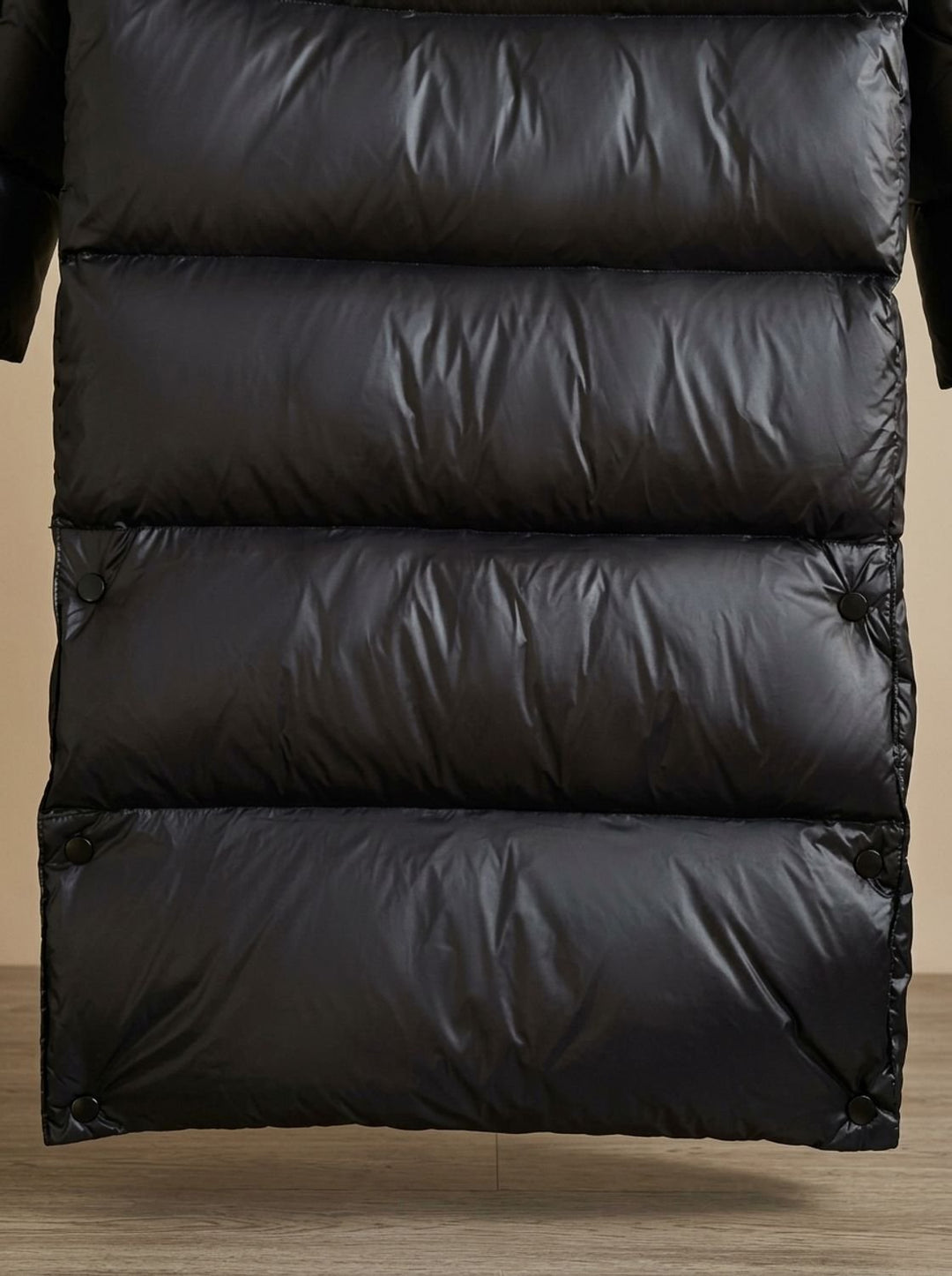 Women's Longline Quilted Hooded Puffer Jacket