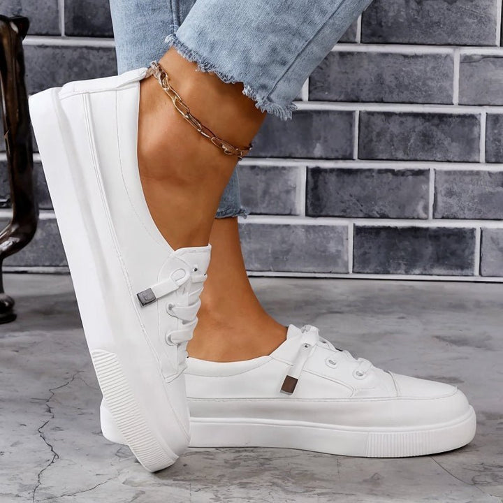 Women's Orthopedic Arch-Support Cushioned Lace-Up Sneakers