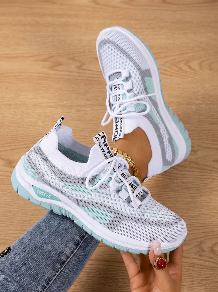Women's Orthopedic Lace-Up Breathable Mesh Sneakers