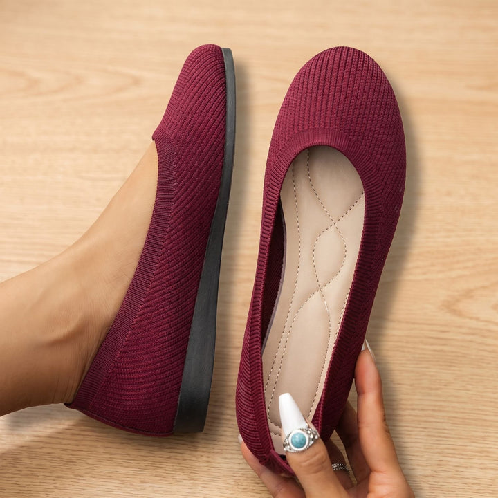 Women's Orthopedic Slip-On Knit Ballet Flats