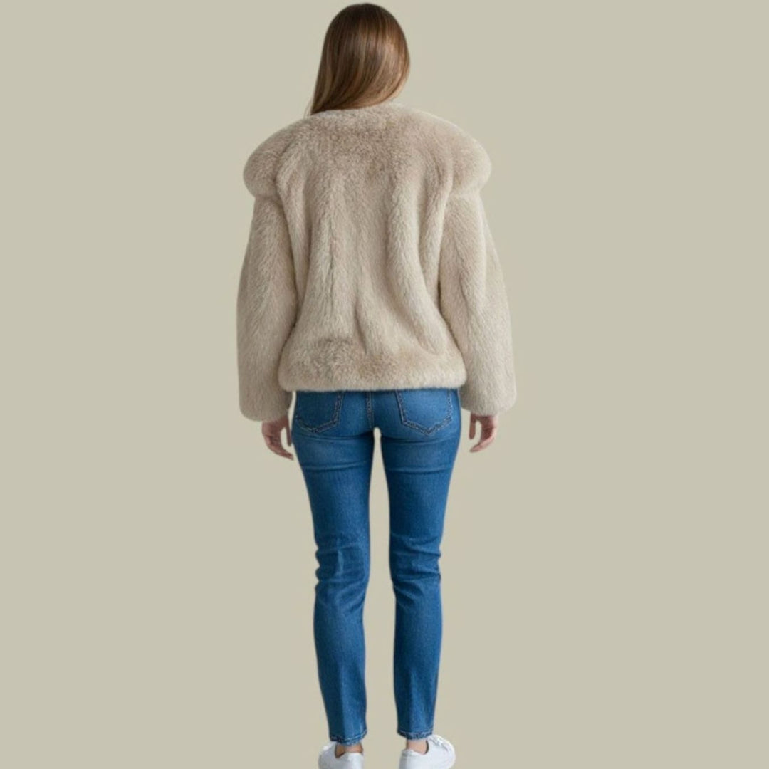 Women's Oversized Relaxed-Fit Turtleneck Sweater Long Knit Pullover