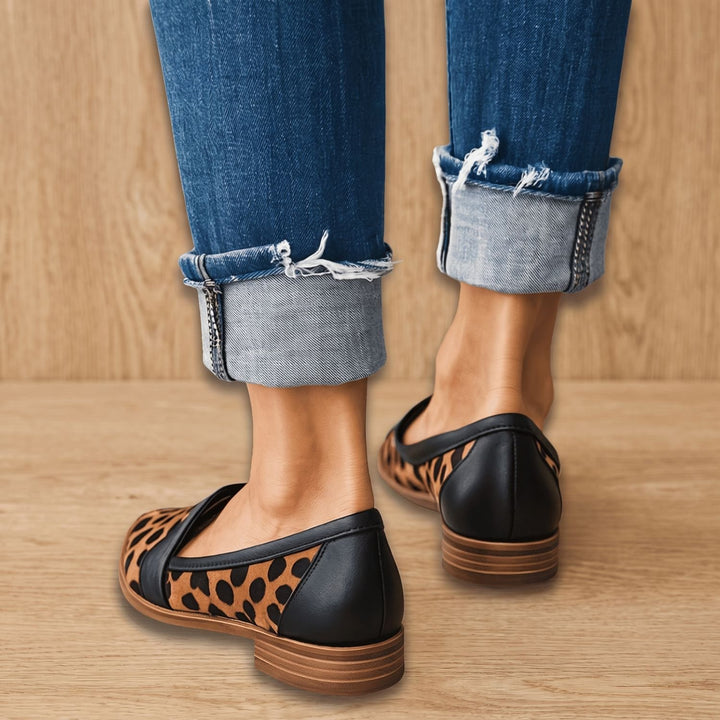Women's Pointed-Toe Suede Slip-On Loafer Flats