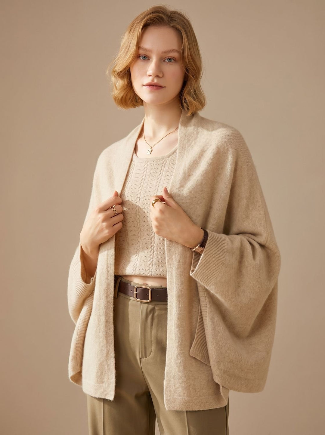 Women's Soft Faux Cashmere Versatile Wrap Scarf Shawl