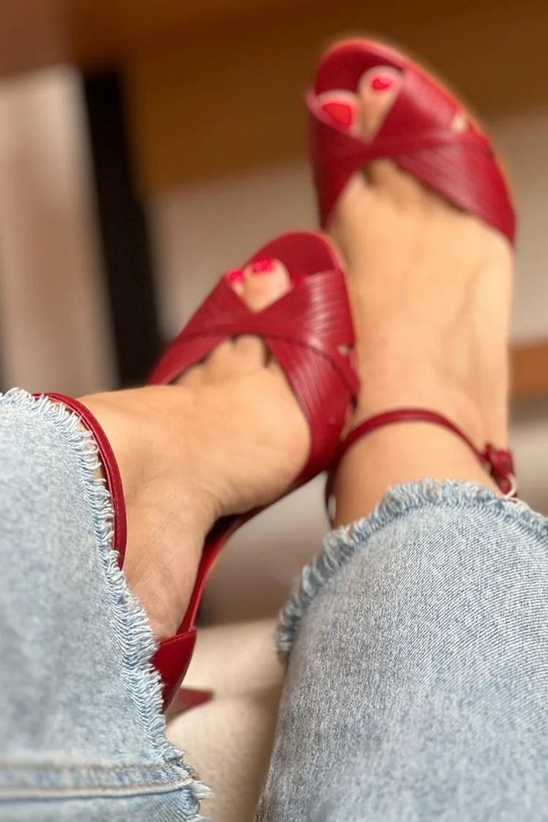 Women's Stiletto Ankle Strap Comfortable Sandals Open Toe