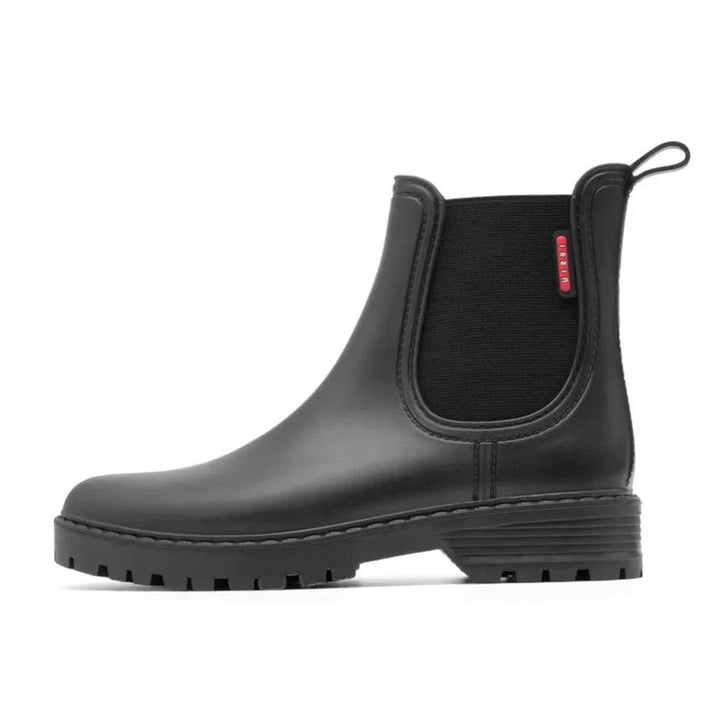 Women's Waterproof Elastic-Panel Chelsea Rain Boots