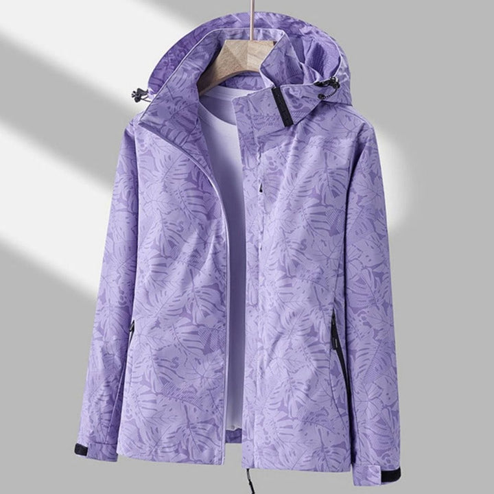 Women's Waterproof Windproof Lightweight Hooded Jacket